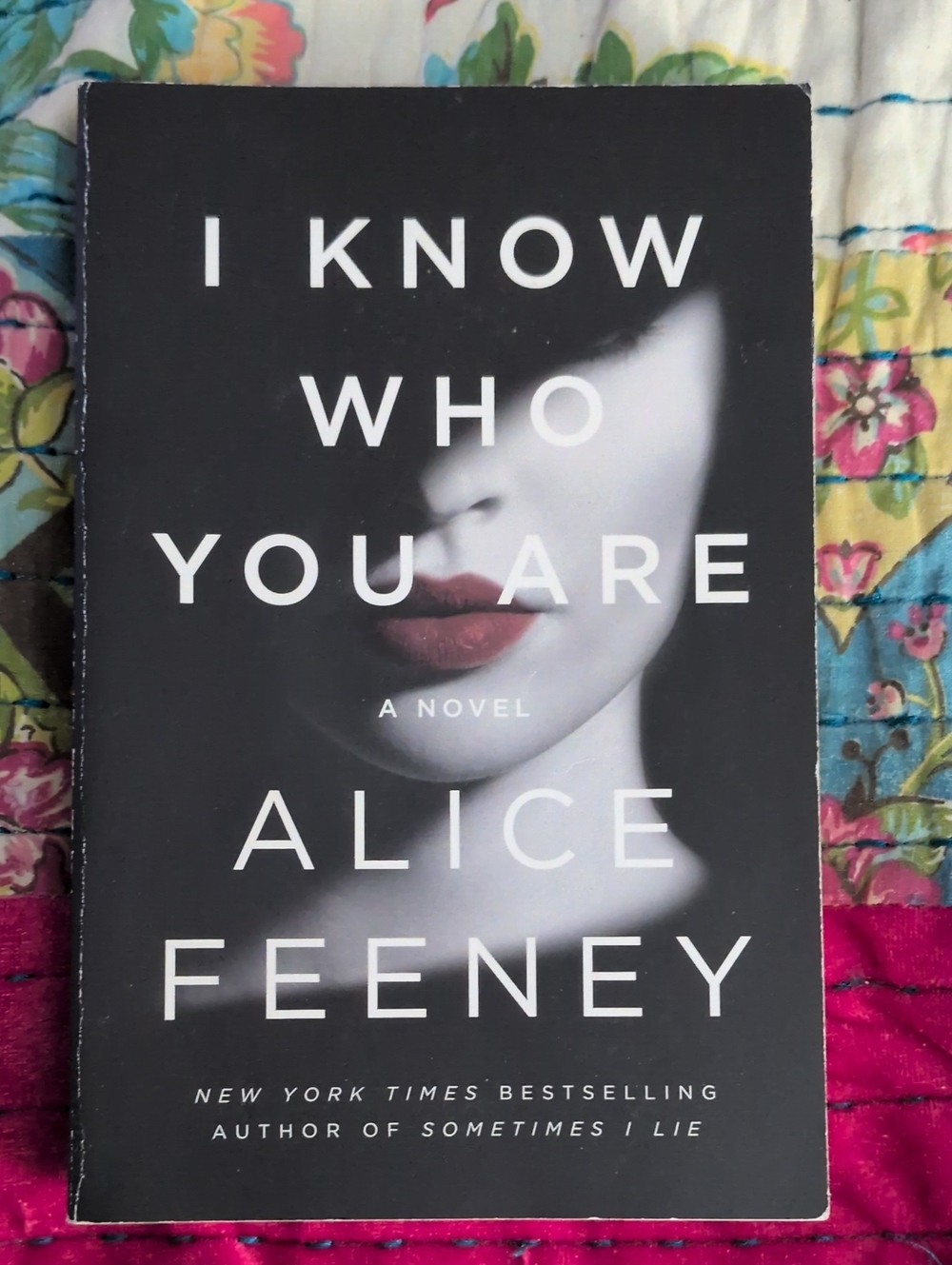 "I Know Who You Are" - Black Paperback Thriller